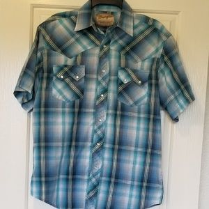 Mens M Retro Wrangler shirt